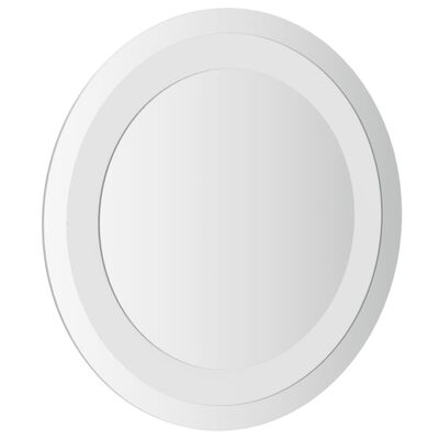vidaXL LED kupaonsko ogledalo 30 cm okruglo
