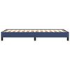 vidaXL Okvir za krevet bez madraca plava 90x200cm od tkanine