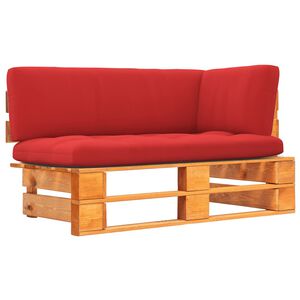 vidaXL Kutna vrtna sofa od paleta boja meda od impregnirane borovine