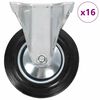 vidaXL Fiksni kotačići 16 kom 160 mm