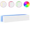 vidaXL Zidni TV ormarići s LED svjetlima 2 kom bijeli 80x35x31 cm