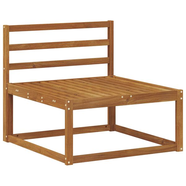 vidaXL Set vanjskih sofa 4 pcs Prirodna Čvrsto drvo akacije