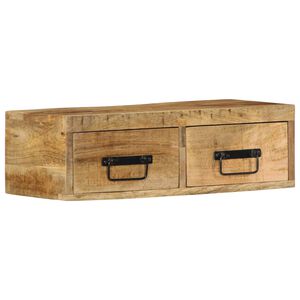 vidaXL Zidni TV ormarić 60x30x19 cm Puno grubo drvo Mango