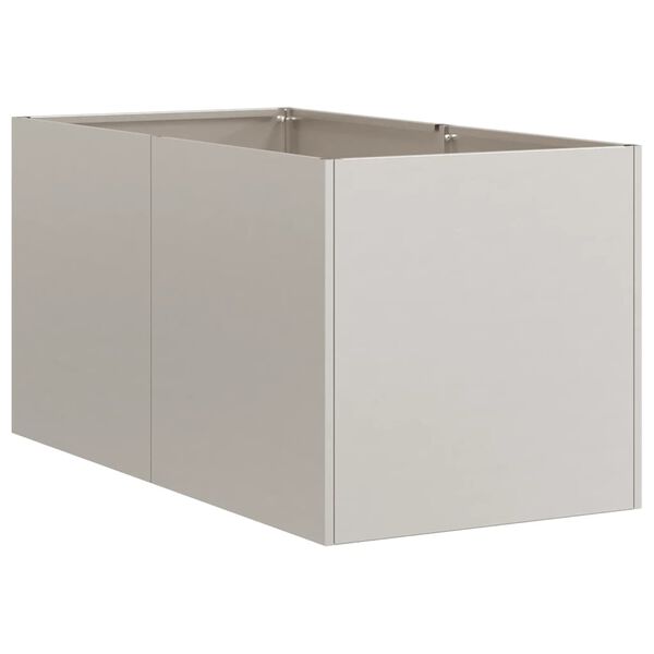 vidaXL Sadilica boja hrđe 40x80x40 cm od pohabanog čelika