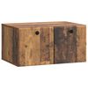 vidaXL TV ormar za zid 59,5 x 41 x 30 cm Staro drvo Konstruirano drvo