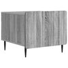 vidaXL Kava Stol Siva sonoma 49 x 50 x 42 cm Konstruirano drvo