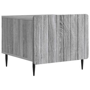 vidaXL Kava Stol Siva sonoma 49 x 50 x 42 cm Konstruirano drvo