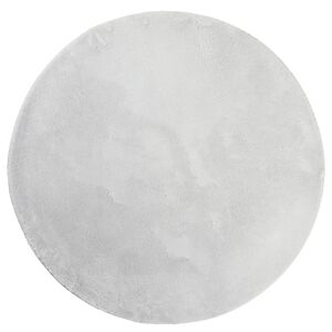 vidaXL Tepih HUARTE kratkih vlakana mekani i perivi sivi &Oslash; 120 cm