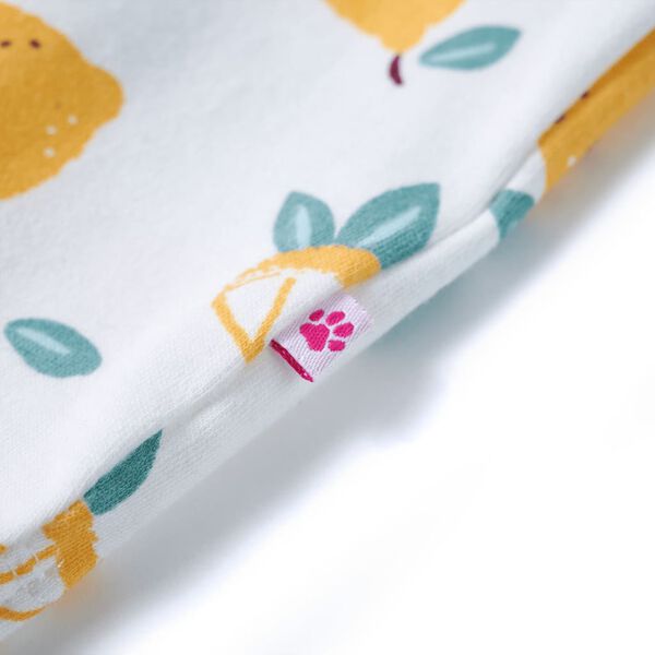 Dječja majica na vezanje prljavo bijela boja 92