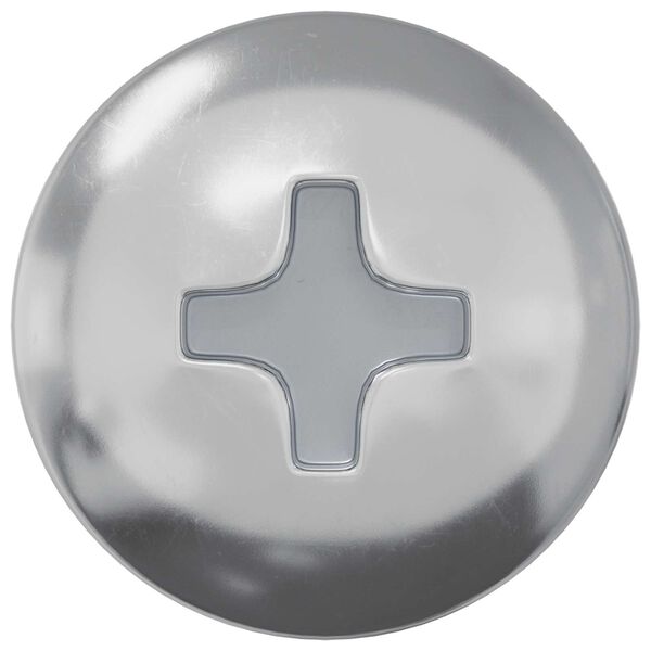 vidaXL Drveni vijak 3273 pcs Srebrno 9,8 x 53 mm Čelik