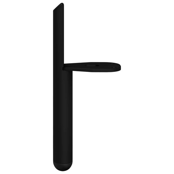 vidaXL Noge namje&scaron;taja 12 pcs Crna 66 x 36 x 160 mm Željezo