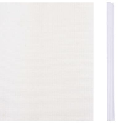 vidaXL Vrtni zaslon za privatnost PVC 35 x 0,19 m bijeli