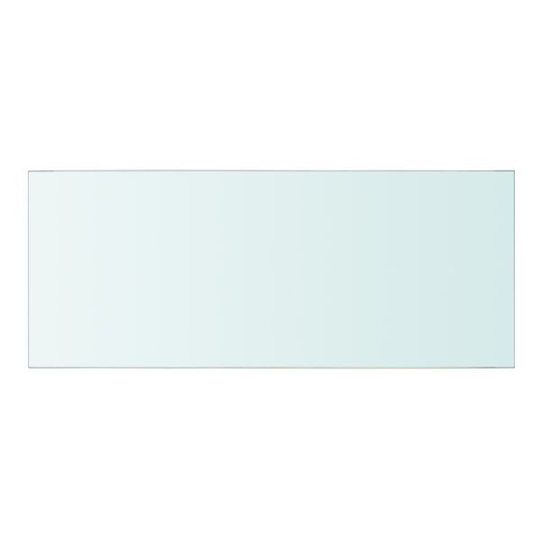 vidaXL Ploče za police 2 kom staklene prozirne 50 x 20 cm