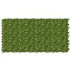 vidaXL Zaslon za balkon s li&scaron;ćem Zelena i žuta 200 x 100 cm