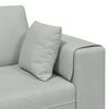 vidaXL Sofa s jastukom Svijetlo siva 250 x 77 x 76 cm Bar&scaron;un