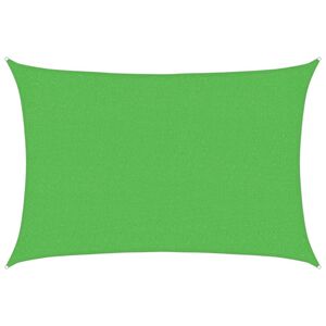 vidaXL Jedro za za&scaron;titu od sunca 160 g/m&sup2; svjetlozeleno 2 x 2,5 m HDPE