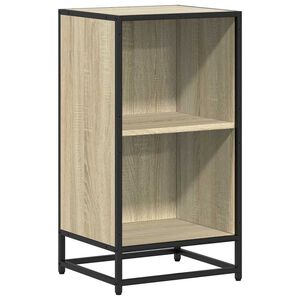 vidaXL Ormar za knjige sonoma hrast 40x35x76 cm konstruirano drvo