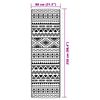vidaXL Vanjski tepih ARAKIL crni 80x250 cm PP