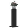 vidaXL Stalci za biljke 2 kom crni 30 x 30 x 80 cm konstruirano drvo