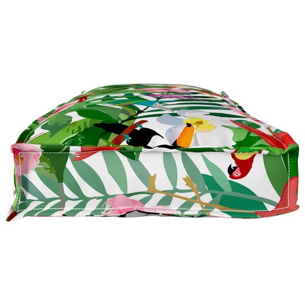 vidaXL Jastuk Cvjetni &Scaron;areni 110 x 40 x 8 cm Oxford tkanina