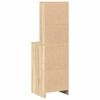vidaXL Highboard Sonoma hrast 40 x 40,5 x 135 cm Konstruirano drvo