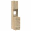 vidaXL Kuhinjski ormarić Bež 35 x 50 x 180 cm Konstruirano drvo