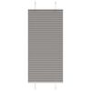vidaXL Plisirana roleta antracit 65x100 cm &scaron;irina tkanine 64,4 cm