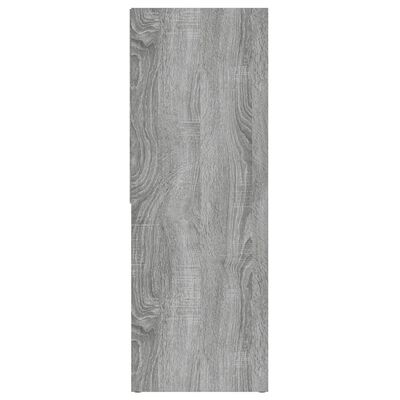 vidaXL Ormarić za knjige sivi hrast 67 x 24 x 161 cm konstruirano drvo
