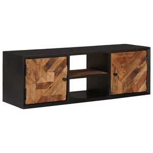 vidaXL TV ormar s policom s pohranom s vratima 105 x 30 x 35 cm