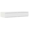 vidaXL Ladice za krevet Bijelo 90 x 36,5 x 16,5 cm Konstruirano drvo
