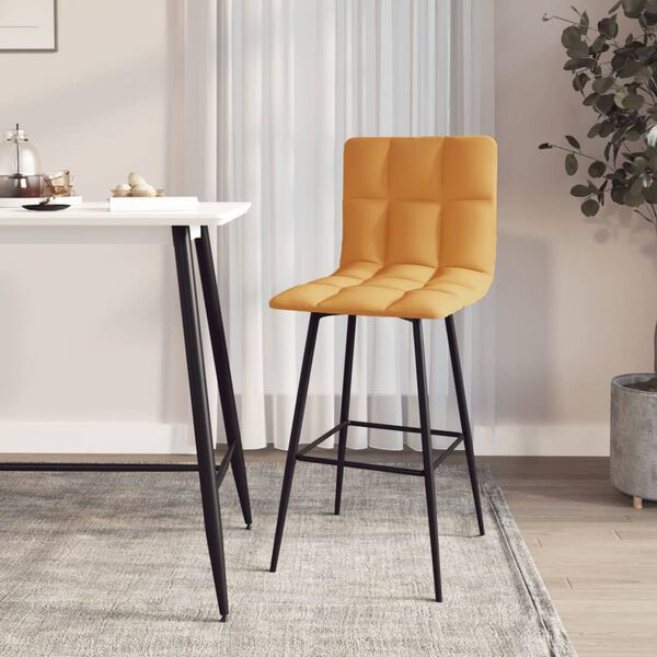 vidaXL Barski stolac smeđi bar&scaron;unasti