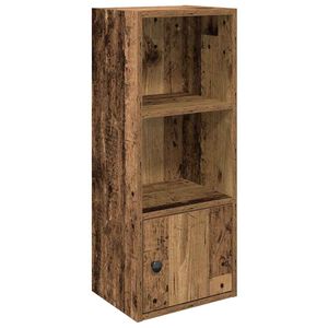 vidaXL Regal za knjige boja starog drva 31x24x77 cm konstruirano drvo