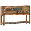 vidaXL Komoda od masivnog obnovljenog drva 120 x 30 x 75 cm