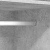 vidaXL Ormar siva boja betona 50 x 50 x 200 cm od konstruiranog drva