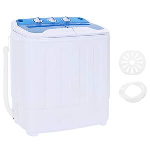 vidaXL Mini Perilica za Rublje s Dvostrukim Bubnjem 5,6 kg