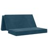 vidaXL Sofa na razvlačenje 160 x 67 x 45 cm Plava