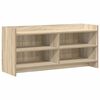 vidaXL TV ormar 100 x 33 x 47 cm Hrast sonoma Konstruirano drvo