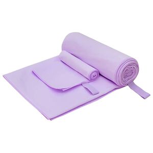 vidaXL Set sportskih ručnika 2 kom. Ljubičasta