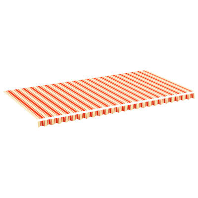 vidaXL Zamjenska tkanina za tendu žuto-narančasta 6 x 3 m