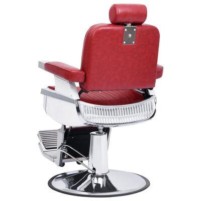 vidaXL Brijačka stolica od umjetne kože crvena 68 x 69 x 116 cm