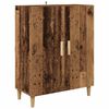 vidaXL Highboard Staro drvo 69,5 x 32,5 x 180 cm Konstruirano drvo