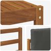 vidaXL Set vanjskih sofa s jastukom 8 pcs Prirodna i antracit
