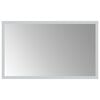 vidaXL LED kupaonsko ogledalo s ogledalom *Transparent*an 50 x 30 cm