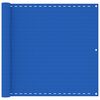vidaXL Balkonski zastor plavi 90 x 300 cm HDPE
