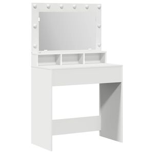 vidaXL Toaletni stol Bijelo 78,5 x 41 x 135 cm Konstruirano drvo