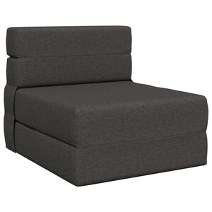vidaXL Sofa na razvlačenje Tamnosiva 70 x 72 x 60 cm Tkanina