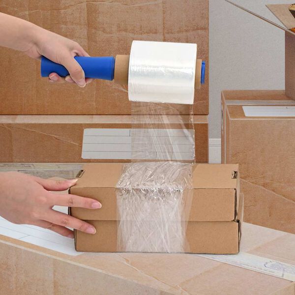 vidaXL rastezljive folije 10 kom prozirne 23 µm 10 cm x 300 m