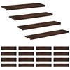 vidaXL Step treads 20 kom. 110 x 30 x 2 cm Tamno smeđa