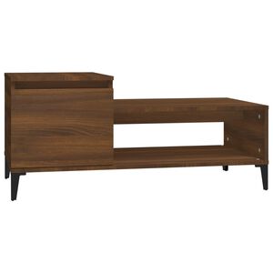 vidaXL Stolić za kavu boja hrasta 100 x 50 x 45 cm konstruirano drvo