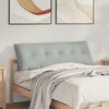 vidaXL Jastuk za leđa Svijetlo siva 140 x 50 cm Kordura tekstil